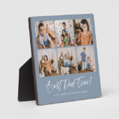 ブルー最高のパパEver 6フォトプラーク フォトプラーク (正面)