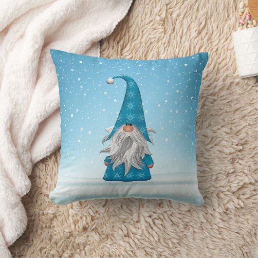 ブルー格言 クッション (ブランケット)