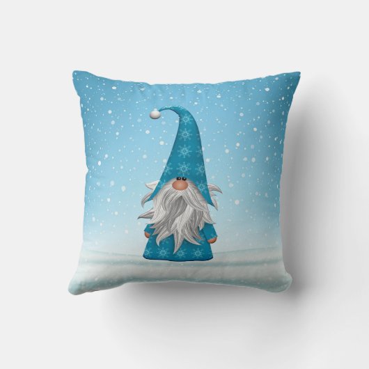 ブルー格言 クッション (裏面)