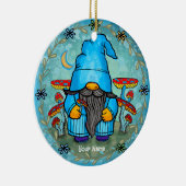 ブルー格言 セラミックオーナメント (右)