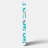 ブルー水玉模様 Case-Mate iPhoneケース (裏面 / 左)