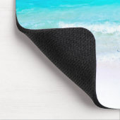 ブルー海アクアシースカイバケーションヴィベ マウスパッド (コーナー)