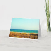 ブルー海ウォーターと考えるグリーングラス カード (裏面)