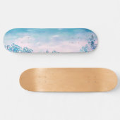 ブルー海シービーチ スケートボード (横)