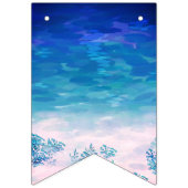 ブルー海シービーチ バンティングフラッグ (第1の旗)