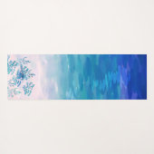 ブルー海シービーチ ヨガマット (裏面(横))