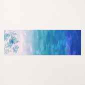 ブルー海シービーチ ヨガマット (正面(横))