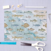 ブルー海シ航海のーケープ 薄葉紙 (クラフト)