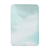 ブルー海バスマット バスマット (正面縦)