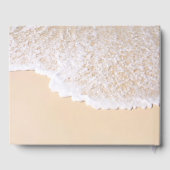 ブルー海波熱帯ビーチ結婚式 ゲストブック (裏面)