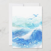 ブルー海結婚ズ 招待状 (裏面)