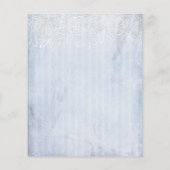 ブルー淡い色のシャビーストライプのスクラップブック紙 (裏面)