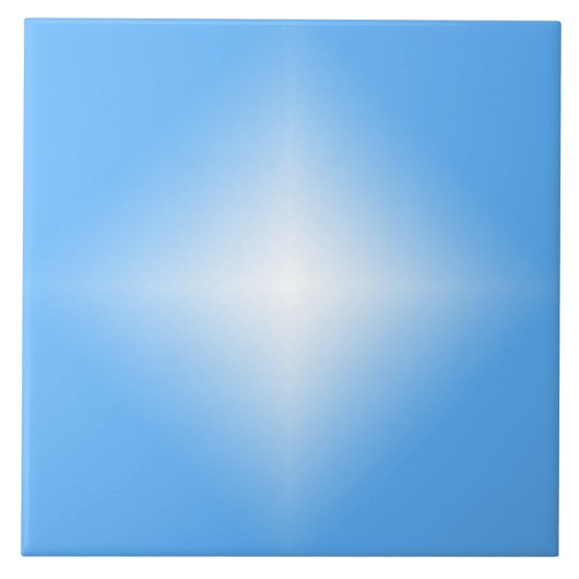 ブルー淡い色のダイヤモンドシャイン タイル (正面)