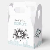 ブルー漫画ブックスーパーヒーローゲーブルビーフボックス フェイバーボックス (オープン)