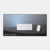 ブルー火星の夕日 デスクマット (キーボード&マウス)