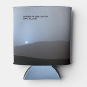 ブルー火星の夕日 缶クーラー (正面)