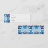 ブルー熱狂するモンスターズおもしろいビューツ贈子供へり物 スキニー名刺 (正面/裏面)