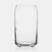 ブルー獣医学校卒業カスタム ガラス缶 (左)