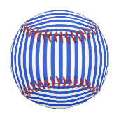 ブルー王室のコンビストライプュレーションby Shirley Taylor 野球ボール (正面)