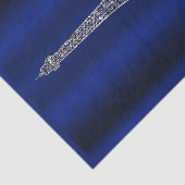 ブルー王室のシルバーエッフェルタワーパリグラム結婚ズ 薄葉紙 (詳細)