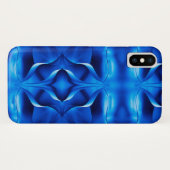 ブルー王室のスiPhone Xケース Case-Mate iPhoneケース (裏面(横))