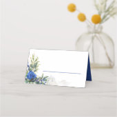 ブルー王室のバラユーカリ離れ プレイスカード (正面)