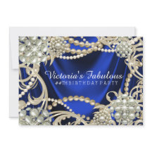 ブルー王室のパールグラムバースデーパーティー