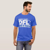 ブルー王室のファリボー株式会社DFL Tシャツ(綿100%) Tシャツ (正面フル)