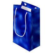 ブルー王室のフォイルハヌカー スモールペーパーバッグ (正面アングル)