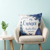 ブルー王室のフローラプリンセスシルバーキンセニェラXV クッション (椅子)