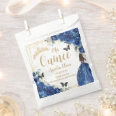 ブルー王室のフローラプリンセス金ゴールドキンセアニラ16 15 フェイバーバッグ (クリップ留めされた状態)