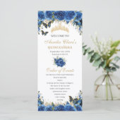 ブルー王室のフローラ金ゴールドキンセアニライベント順 プログラム (スタンド正面)