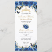 ブルー王室のフローラ金ゴールドキンセアニライベント順 プログラム (正面)