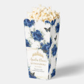 ブルー王室のフローラ金ゴールドキンセアニラ16蝶 フェイバーボックス (はじけた状態)