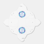 ブルー王室のリース75thバースデーパーティー フェイバーボックス (折り畳みなし)