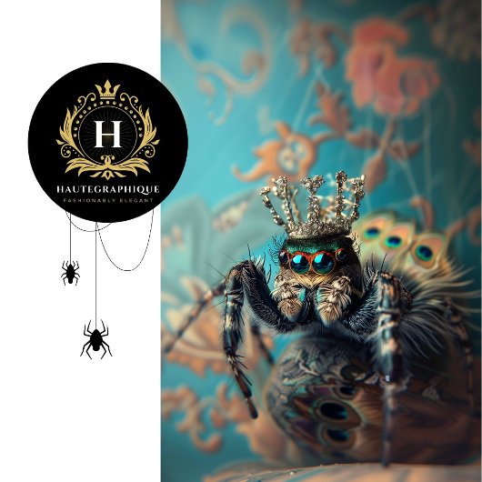 ブルー王室のヴィンテージフローラピーコックスパイダーデザイン 薄葉紙