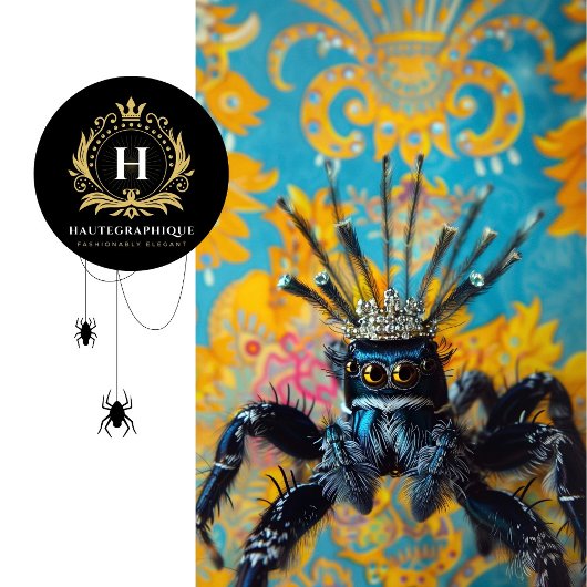 ブルー王室のヴィンテージフローラ孔雀スパイダーアート 薄葉紙