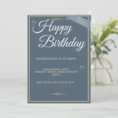 "ブルー王室の誕生日バッシュ！招待状" 招待状 (スタンド正面)