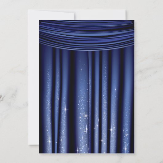 ブルー王室の金ゴールド王子の誕生発表 (裏面)