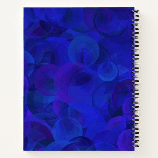 ブルー王室の100と素晴らしい誕生日パーティー ノートブック (裏面)