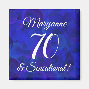 ブルー王室の70&センセーショナル誕生日パーティー マグネット