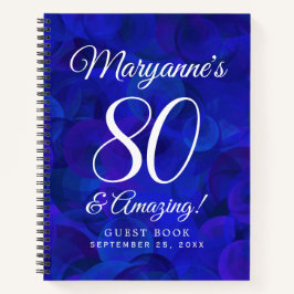 ブルー王室の80と素晴らしい誕生日パーティー ノートブック