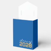 ブルー王室の&ブロンズ金ゴールド卒業お願いボックス フェイバーボックス (オープン)