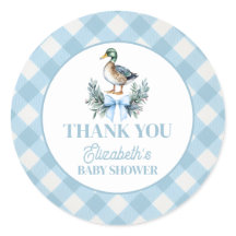 ブルー男の赤ちゃんマラルダックベビーシャワー