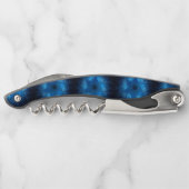 ブルー白熱［赤熱］光を放つシャバットシャロム ソムリエナイフ (裏面)