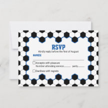 ブルー白黒サッカーボールバー（ユダヤ教の）バル・ミツバー