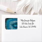 ブルー石板ストーンジェム ラベル (インサイチュ)