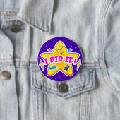 ブルー私がやったバッジ3」 缶バッジ (インサイチュ)