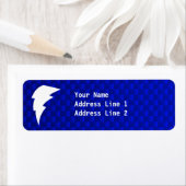 ブルー稲妻ボルト ラベル (インサイチュ)