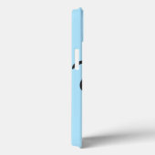 ブルー笑顔かわいい顔ケース Case-Mate iPhoneケース (裏面 / 右)